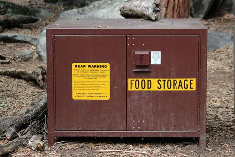 bear resistant food storage